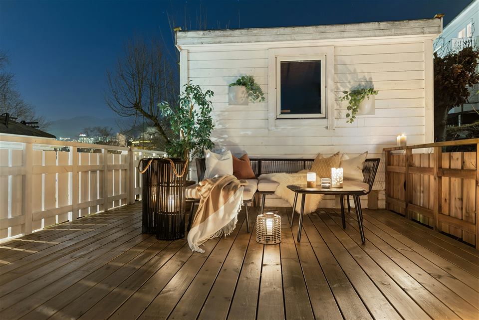 Raised deck in Kilmarnock