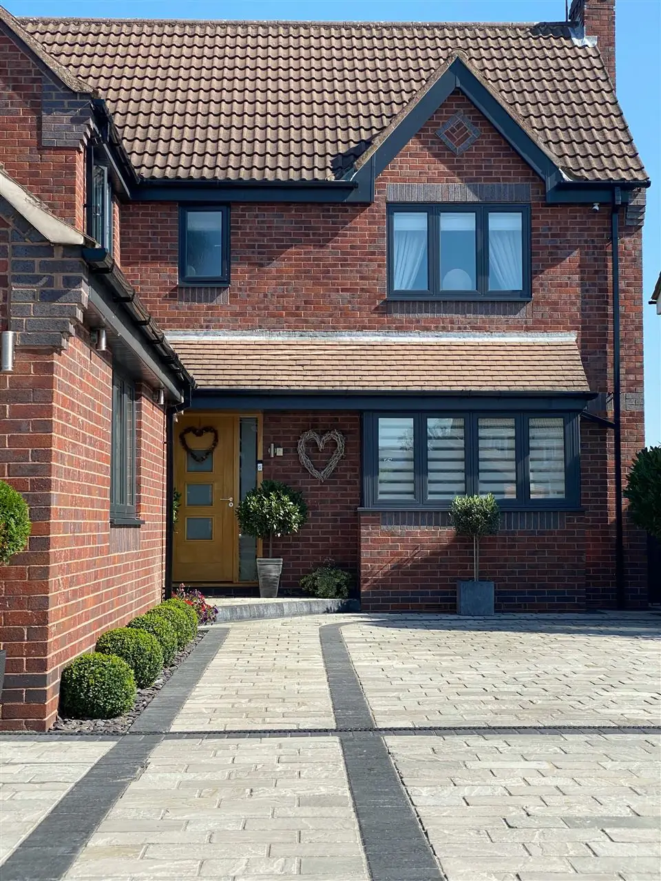 Block paving driveway in Ayr